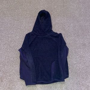 Nike fleece cross neck hoodie